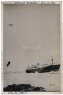 Navio encalhado - "Arnel" - resgate de passageiros 