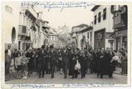 Recepção do Orfeão Académico de Coimbra - Cortejo na Rua da Sé - Teotónio Pires