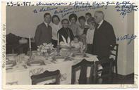 Retrato do Aniversário da filha da Maria João Botelho - Martins, Cristina Botelho, Evangelina Valadão, Francisco Valadão, Dr. Martins 