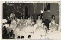 Festas da Cidade 1962 - Séquito Real - Desfile da Rainha (Damas e Pajens)