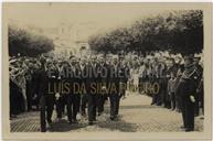 Retrato da Visita do Ministro do Comércio Sebastião Ramires à Ilha Terceira - Rocha Alves, Francisco Valadão, Joaquim Corte-Real e Amaral, Teotónio Pires