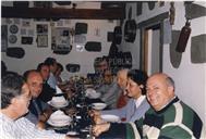 José Mendonça Brasil e Ávila num jantar com amigos