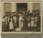 Retrato de Casamento de Frederico Lopes com Alda Leite Lopes