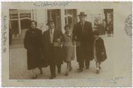 Retrato da Família Valadão em Lisboa - Alda Valadão, Ramiro Valadão, Maria Teresa Moreira Valadão, Francisco Valadão e Maria Francisca Moreira Valadão