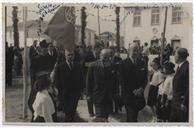 Inauguração do Monumento e Lápide na Casa onde viveu Francisco Ferreira Drummond - Cortejo de Homenagem - Mocidade Portuguesa Feminina, Cândido Forjaz, Francisco valadão, Corte-Real e Amaral, Manuel Sousa Menezes, Coronel João Alpoim, Major Frederico Lopes, Capitão Jovelino Moniz de Sá Pamplona Corte-Real, Elmiro Mendes, Rodrigues Miranda, Reis e Almeida, Fernando de Sousa, Fernando Corte-Real e Amaral, Silvério Jonatas, Padre Esteves, Padre Simões da Ribeirinha 