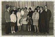 Baptizado da filha mais nova de Maria Gabriela Machado e do Dr. Albano Ribeiro - neta de Ramiro Machado (irmão de Evangelina Machado Valadão)