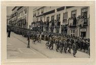 Desfile de Forças Militares na Rua da Sé 