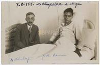 Retrato de Francisco e Ramiro Valadão no Hospital de Angra do Heroísmo