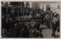 Inauguração do Monumento e Lápide na Casa onde viveu Francisco <span class="hilite">Ferreira</span> Drummond-  Manuel de Sousa Menezes, Cândido Forjaz, Joaquim Corte-Real e Amaral, Francisco Valadão, Elmiro Mendes