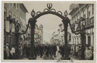 Desfile da Chegada do Ministro das Obras Públicas José Frederico do Casal <span class="hilite">Ribeiro</span> Ulrich