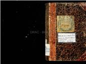 Livro de registos dos asilados
