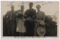 Retrato de Ramiro Valadão, Maria Gabriela Machado, Francisco Valadão e Alzira Nunes da Costa 