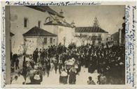 Funeral do Bispo D. José Manuel de Carvalho - à frente o Cónego Ferreira, o Cónego Luís Barcelos e José Alves da Silva 