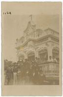 Retrato de Grupo na escadaria do Império da Vila Nova