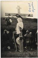 "Auto da Paixão" - Representação nas Comemorações da Páscoa na Agualva - Cristo Cruxificado 