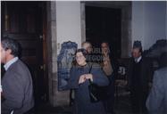 Atividade no átrio do Palácio Bettencourt