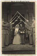 <span class="hilite">Casamento</span> de Maria do Carmo Lima (filha de Luís Lima) com o Tenente Tovina - à saída da igreja, guarda de honra 