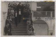 Casamento de Zuzete Eunice dos Santos Pamplona (filha de Marcelo Borges Pamplona) com Duartino de Sousa Maciel - Ermida de Santa Catarina - Francisco Valadão, Elmiro Mendes