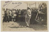 Inauguração do Campo de Aviação da Achada 