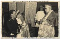 Casamento de Maria do Carmo Lima (filha de Luís Lima) com o Tenente Tovina - Bispo D. Guilherme Augusto Inácio da Cunha Guimarães