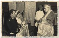 Casamento de Maria do Carmo Lima (filha de Luís Lima) com o Tenente Tovina - Bispo D. Guilherme Augusto Inácio da Cunha Guimarães