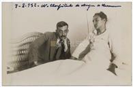 Retrato de Francisco e Ramiro Valadão no Hospital de Angra do Heroísmo