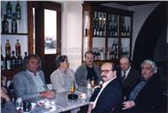 José Mendonça Brasil e Ávila com um grupo de amigos