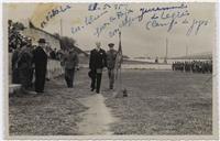 Retrato no Campo de Jogos - Juramento da Legião Portuguesa - Francisco Valadão, Coronel Silveira, Cândido Forjaz, Coronel Alforia