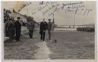 Retrato no Campo de Jogos - Juramento da Legião Portuguesa - Francisco Valadão, Coronel Silveira, Cândido Forjaz, Coronel Alforia