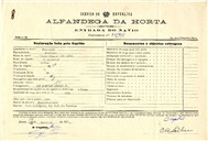 Contramarca n.º 85/1939
