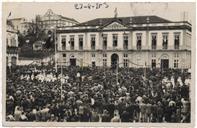 Celebrações de Regozijo pelos 25 anos de Salazar no Governo - Praça da Restauração