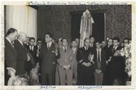 Recepção do Orfeão Académico de Coimbra no Palácio do Governo Civil - Estudantes - Teotónio Pires, Capitão do Porto Gonçalves