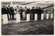 Homenagem aos Ingleses mortos durante a Segunda Guerra Mundial - Cemitério dos Ingleses - Marechal Bromet, Silva Leal, Francisco Valadão, Brigadeiro Força Aérea