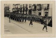 Desfile de Forças Militares na Rua da Sé 