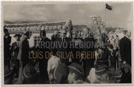 Inauguração do Monumento e Lápide na Casa onde viveu Francisco Ferreira Drummond-  Manuel de Sousa Menezes, Cândido Forjaz, Joaquim Corte-Real e Amaral, Francisco Valadão, Elmiro Mendes