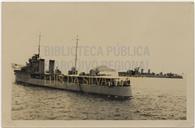 Retrato da Visita da Divisão Naval Portuguesa ao Porto de Angra - Capitão da Fragata, Alfredo Botelho de Sousa