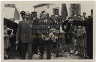 Retrato da Visita do Ministro do Interior - Engenheiro Augusto Cancela de Abreu - Cândido Forjaz, Eliseu Pato François, Joaquim Corte-Real e Amaral 