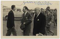 Visita Oficial do Ministro do Interior - Trigo de Negreiros - Elmiro Mendes, Manuel de Sousa Menezes