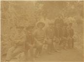 1905. Grupo tirado em Moçâmedes por ocasião da minha chegada às hortas quando vinha de regresso ao reino. Aguiar