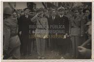 Visita do Presidente da República General Óscar Carmona à ilha Terceira - Henrique Flores, <span class="hilite">Joaquim</span> Corte-Real e Amaral 