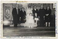 Retrato de Casamento de Isabel Soares Ferreira com José Fortunato Menezes Machado - Francisco e Evangelina Valadão (padrinhos)