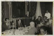 Banquete no Palácio do Governo Civil - Leal Armas, Manuel de Sousa Menezes, Anselmo da Silveira