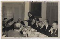 Jantar de Homenagem a Francisco Valadão no Palácio do Governo Civil - Cândido Forjaz, Francisco Valadão, Elmiro Mendes, Corte-Real e Amaral, Coronel Silva Leal
