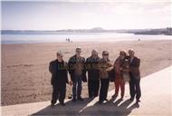 José Mendonça Brasil e Ávila na Praia da Vitória
