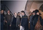 José Mendonça Brasil e Ávila na inauguração de uma exposição no Palácio dos Capitães Generais
