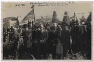 Inauguração do Monumento e Lápide na Casa onde viveu Francisco Ferreira Drummond - Cortejo de Homenagem - Mocidade Portuguesa Feminina, Cândido Forjaz, Francisco valadão, Corte-Real e Amaral, Manuel Sousa Menezes, Coronel João Alpoim, Major Frederico Lopes, Capitão Jovelino Moniz de Sá Pamplona Corte-Real, Elmiro Mendes, Rodrigues Miranda, Reis e Almeida, Fernando de Sousa, Fernando Corte-Real e Amaral, Silvério Jonatas, Padre Esteves, Padre Simões da Ribeirinha 