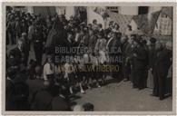 Inauguração do Monumento e Lápide na Casa onde viveu Francisco Ferreira Drummond - Manuel de Sousa Menezes, Francisco Valadão, Cândido Forjaz, Francisco Valadão 