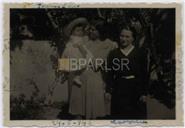 Retrato de Evangelina Machado Valadão, Sara Moreira e Maria Teresa Moreira Valadão 