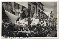 Festas da Cidade de 1963 - Desfile na Rua da Sé - Bodo de Leite ?