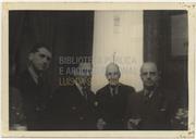 Retrato de Grupo na Recepção do Secretário José Frederico Ulrich -  Joaquim Moniz Corte-Real e Amaral, Teotónio Pires